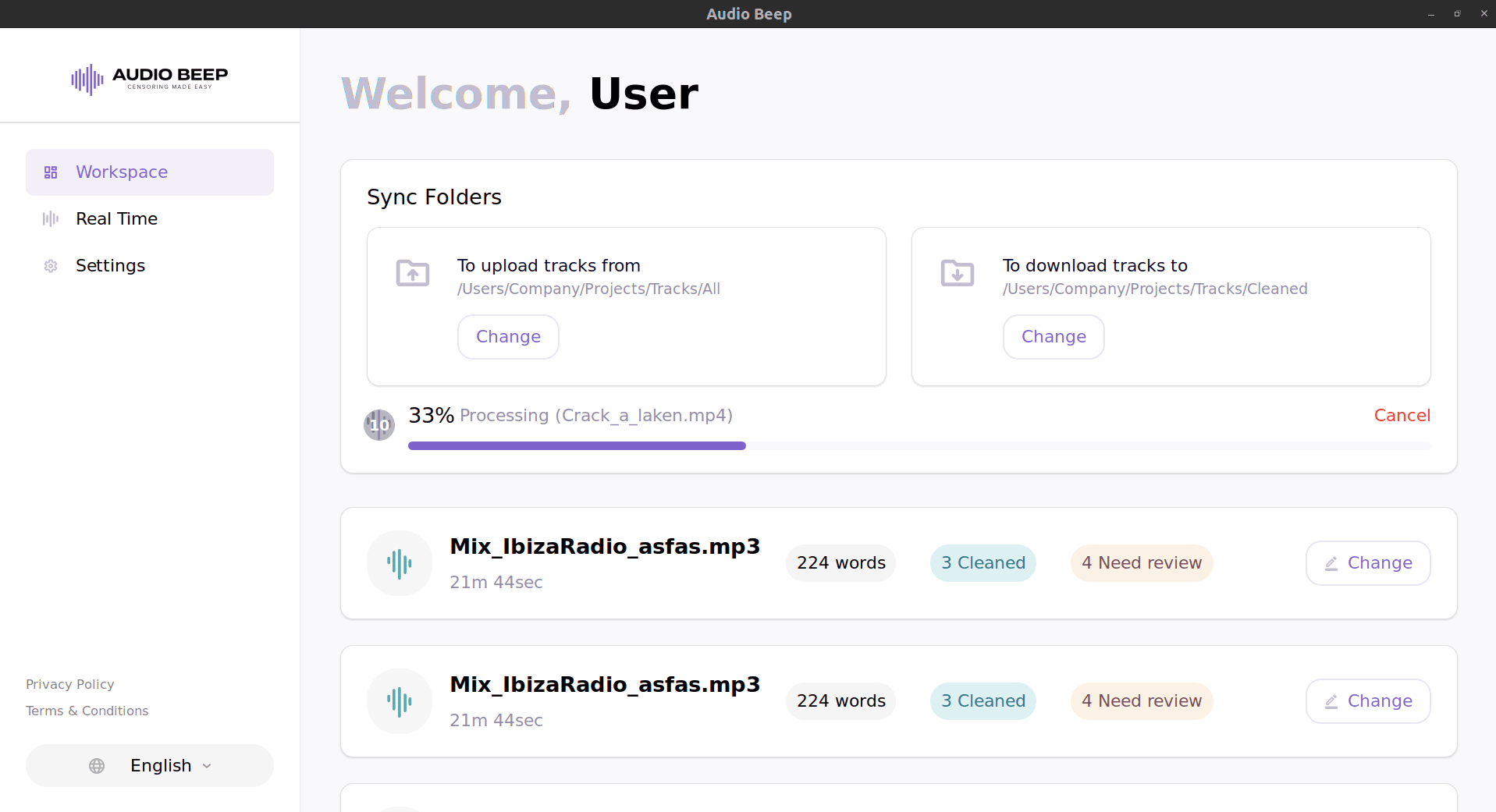 Audiobeep